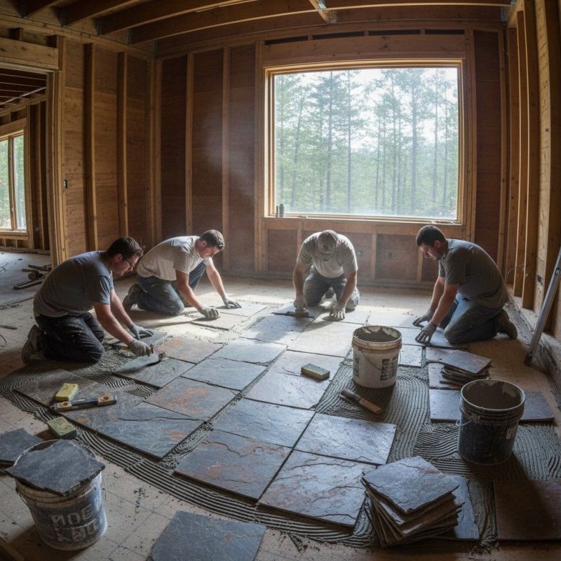Floor Slab Installation