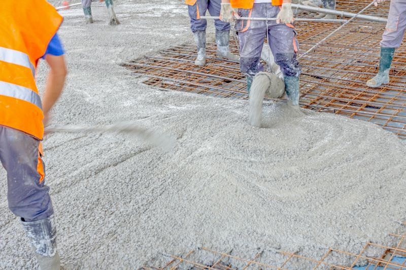 Foundation Concrete Pouring