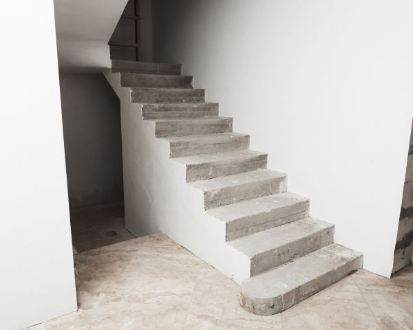 Cement Step Installation in Camas