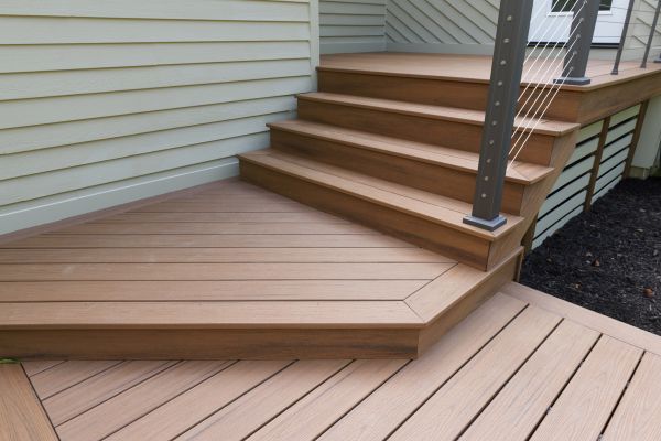 Patio Staircase Construction in Camas