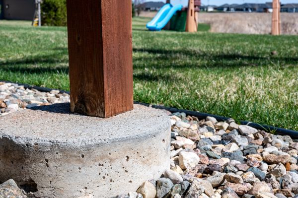 Deck Footing Installation in Camas