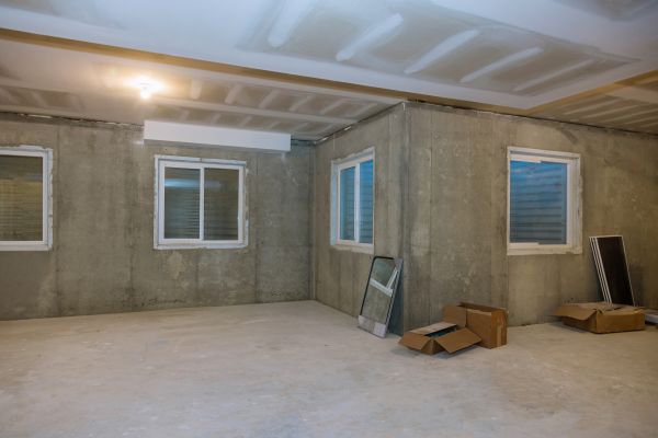 Basement Concrete Installation in Camas