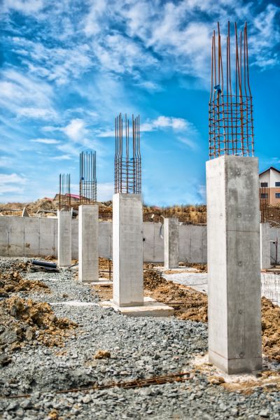 Concrete Footer Pouring in Camas
