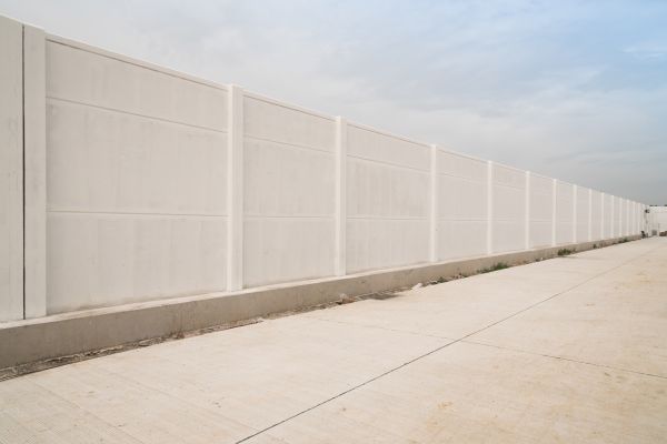 Concrete Fence Construction in Camas