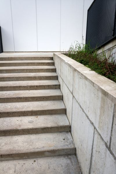 Cement Stair Installation in Camas