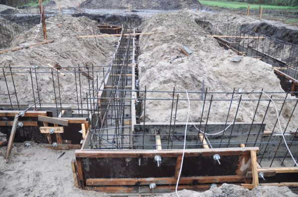 House Footing Construction in Camas