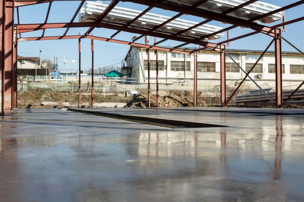 Building Slab Installation in Camas