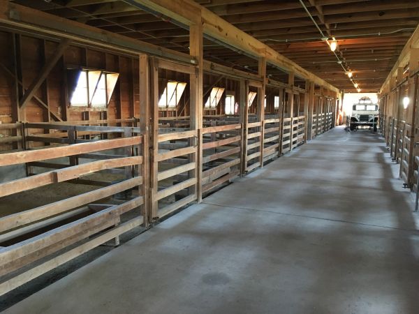 Barn Slab Construction in Camas
