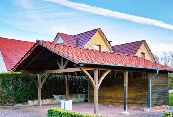 Carport Base Construction in Camas