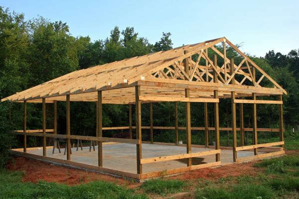 Barn Pad Installation in Camas