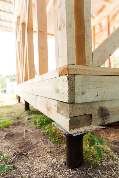 Barn Footing Construction in Camas