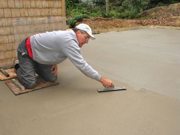 Porch Slab Installation in Camas